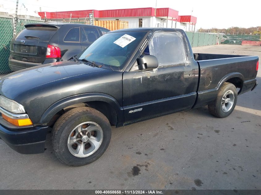 2003 Chevrolet S-10 Ls VIN: 1GCCS14X638139303 Lot: 40858658