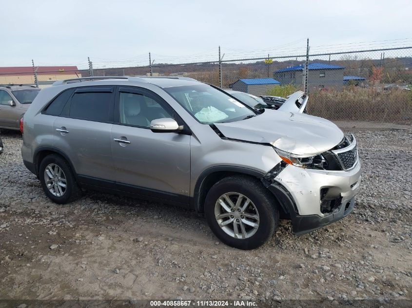 2014 Kia Sorento Lx VIN: 5XYKTCA68EG535485 Lot: 40858667