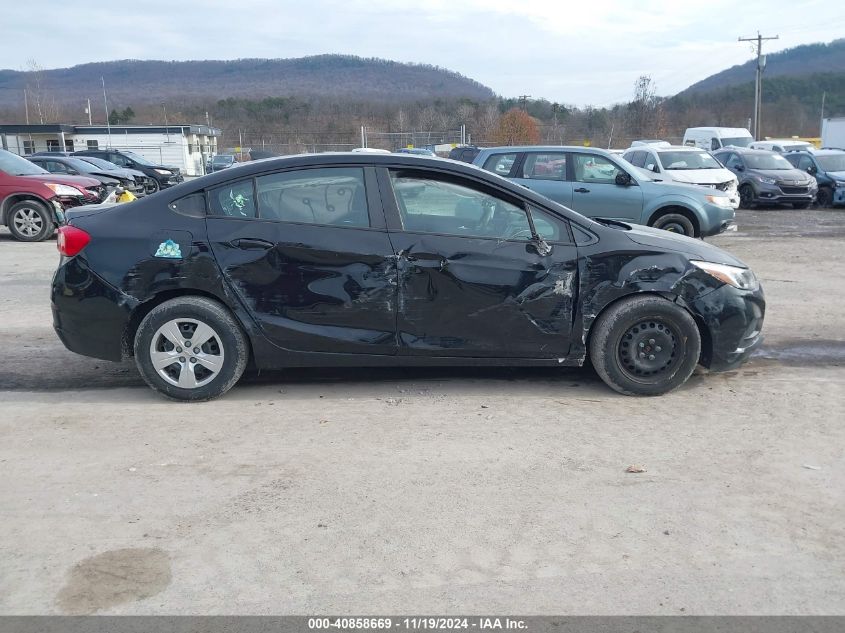 2017 Chevrolet Cruze Ls Auto VIN: 1G1BC5SM9H7180197 Lot: 40858669