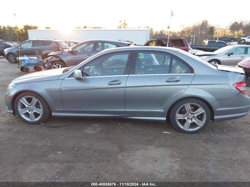 2011 Mercedes-Benz C 300 Luxury 4Matic/Sport 4Matic VIN: WDDGF8BB3BR175874 Lot: 40858676