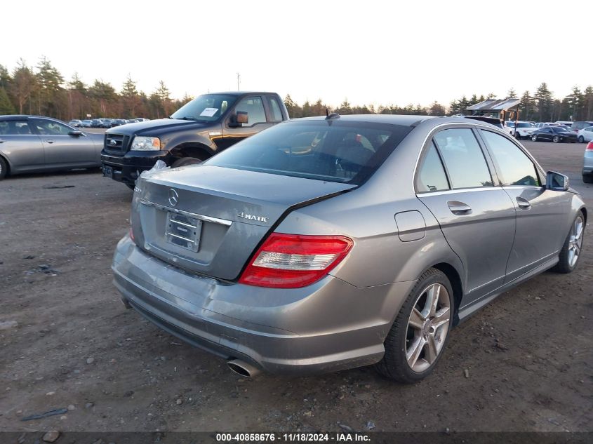 2011 Mercedes-Benz C 300 Luxury 4Matic/Sport 4Matic VIN: WDDGF8BB3BR175874 Lot: 40858676