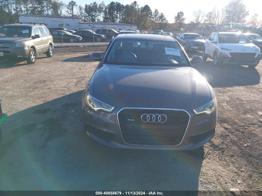 2013 Audi A6 2.0T Premium VIN: WAUGFBFC3DN156596 Lot: 40858679