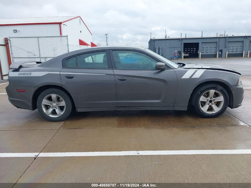 2014 Dodge Charger Se VIN: 2C3CDXBG2EH126212 Lot: 40858707