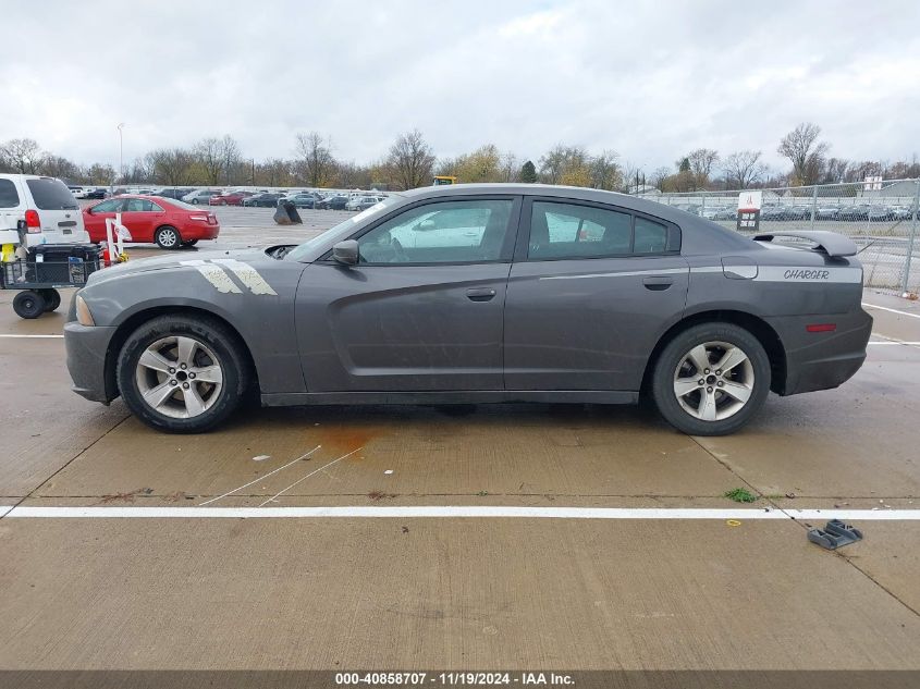 2014 Dodge Charger Se VIN: 2C3CDXBG2EH126212 Lot: 40858707