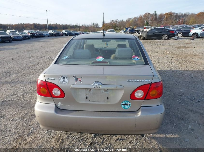 2003 Toyota Corolla Le VIN: 1NXBR32E03Z097010 Lot: 40858720