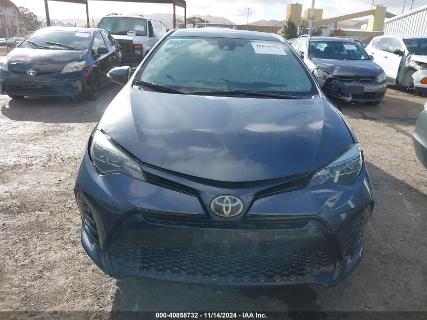 2017 Toyota Corolla Se VIN: 5YFBURHE1HP706400 Lot: 40858732