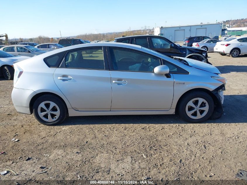 2012 Toyota Prius Two VIN: JTDKN3DU1C5443080 Lot: 40858746