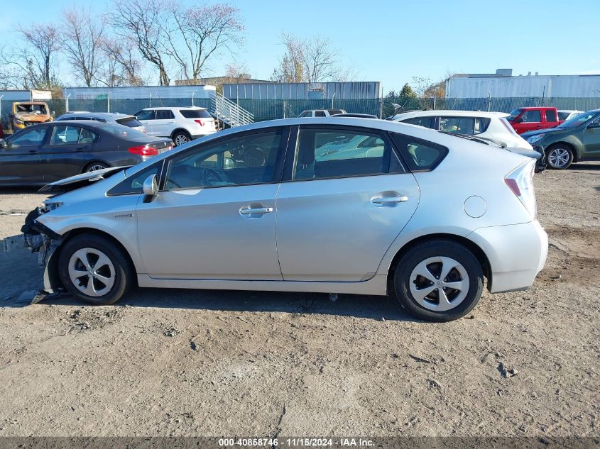 2012 Toyota Prius Two VIN: JTDKN3DU1C5443080 Lot: 40858746