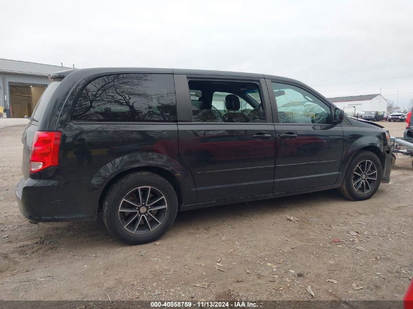 2016 Dodge Grand Caravan Se Plus VIN: 2C4RDGBG2GR335596 Lot: 40858759