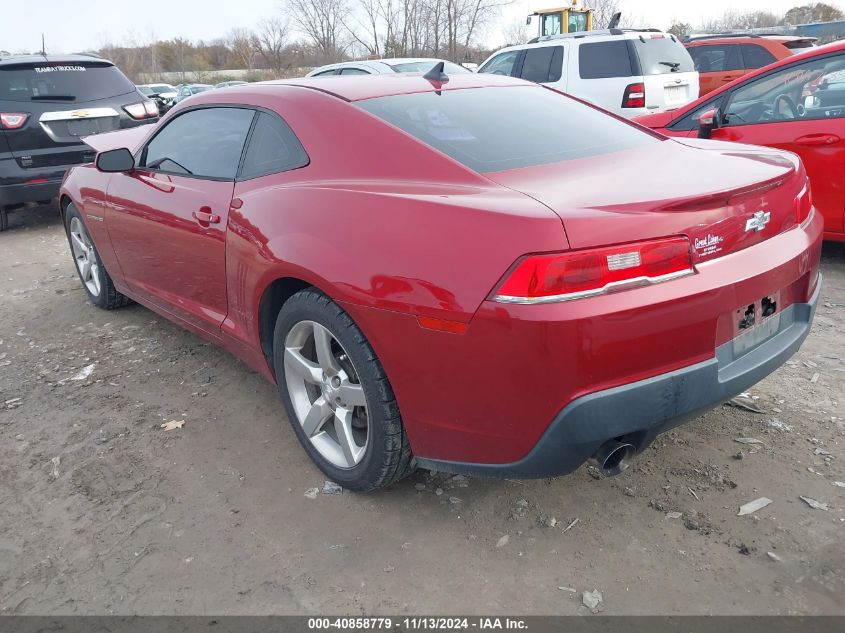 2014 Chevrolet Camaro 1Lt VIN: 2G1FB1E37E9134751 Lot: 40858779