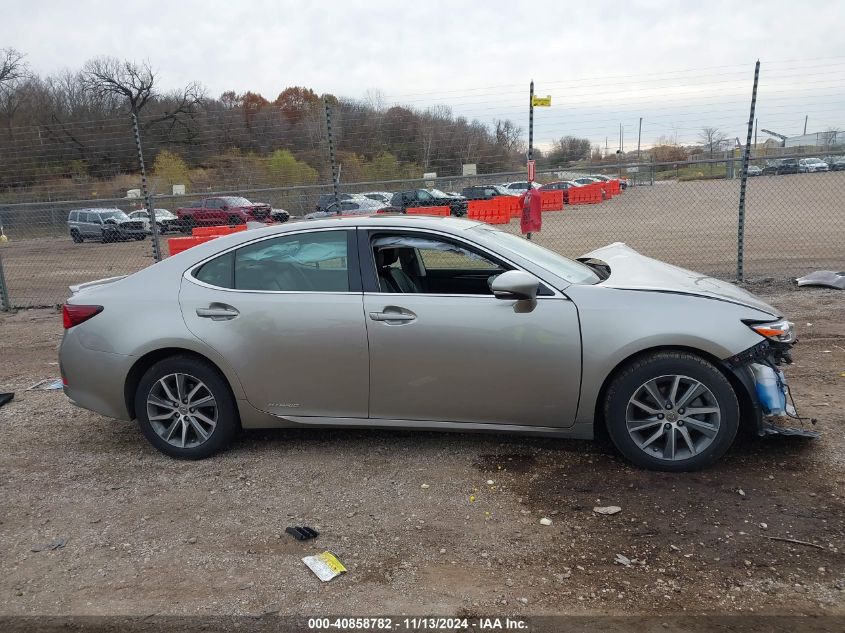 2017 Lexus Es 300H VIN: JTHBW1GG1H2133896 Lot: 40858782