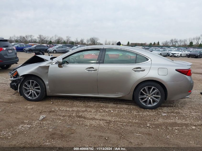 2017 Lexus Es 300H VIN: JTHBW1GG1H2133896 Lot: 40858782