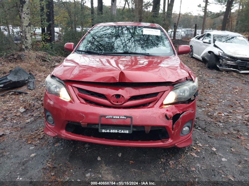 2011 Toyota Corolla S VIN: 2T1BU4EE9BC570175 Lot: 40858784