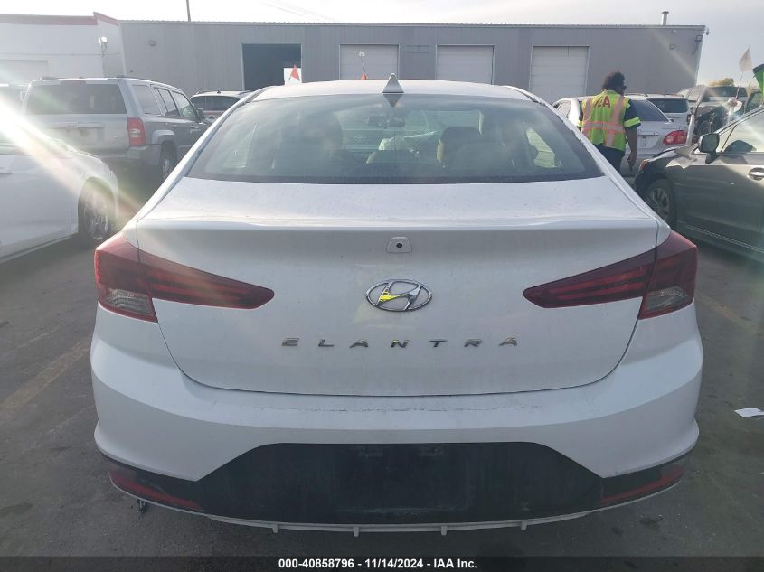 2019 Hyundai Elantra Sel VIN: 5NPD84LF0KH479155 Lot: 40858796