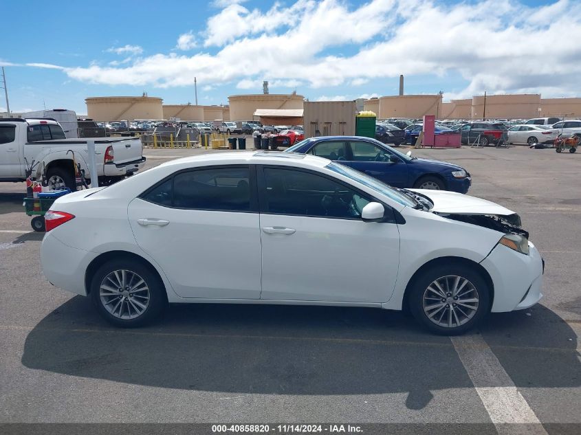 2014 Toyota Corolla Le/Le Plus/Le Premium VIN: 5YFBURHE8EP169052 Lot: 40858820