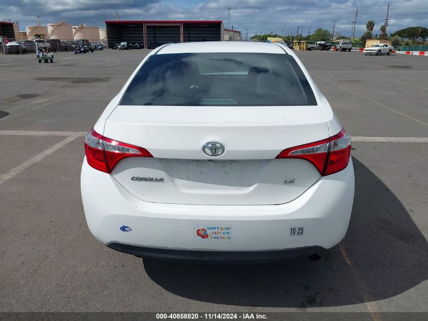 2014 Toyota Corolla Le/Le Plus/Le Premium VIN: 5YFBURHE8EP169052 Lot: 40858820