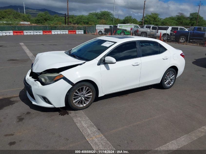 2014 Toyota Corolla Le/Le Plus/Le Premium VIN: 5YFBURHE8EP169052 Lot: 40858820