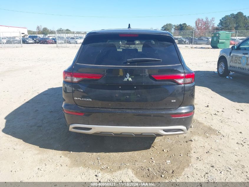 2023 Mitsubishi Outlander Se 2.5 2Wd/Se Black Edition 2Wd/Se Special Edition 2Wd VIN: JA4J3UA85PZ027444 Lot: 40858823