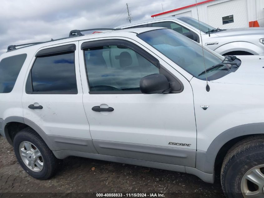 2002 Ford Escape Xlt VIN: 1FMYU04192KD50742 Lot: 40858833