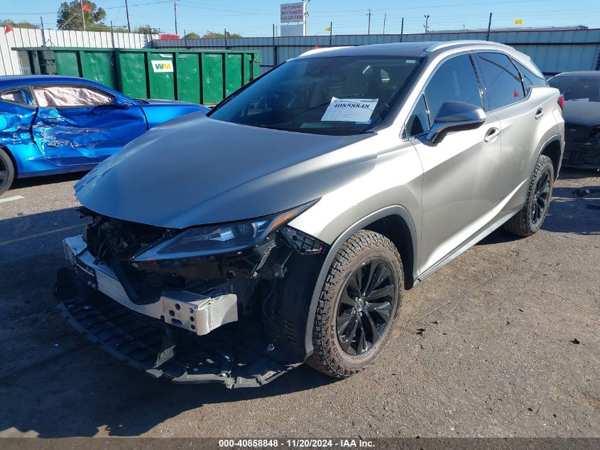 VIN 2T2HZMAA0NC253318 2022 Lexus RX, 350 no.2