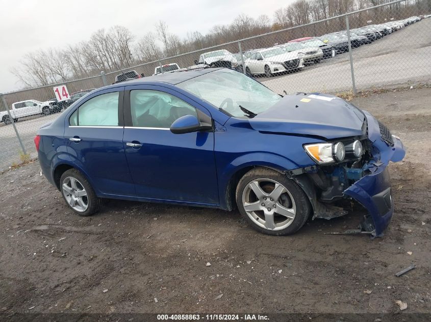 2013 Chevrolet Sonic Ltz Auto VIN: 1G1JE5SG8D4143041 Lot: 40858863