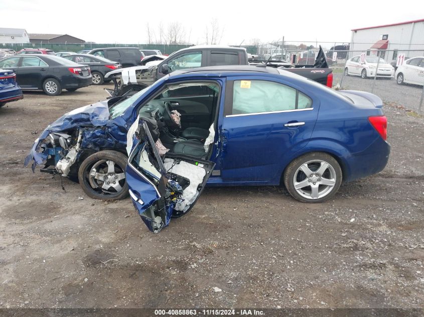 2013 Chevrolet Sonic Ltz Auto VIN: 1G1JE5SG8D4143041 Lot: 40858863