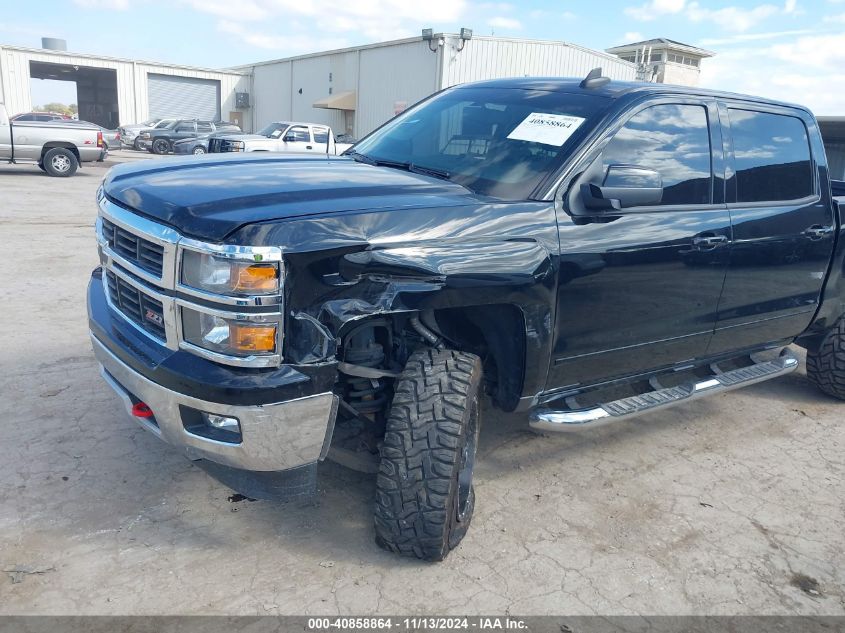 2015 Chevrolet Silverado 1500 2Lt VIN: 3GCUKRECXFG307117 Lot: 40858864