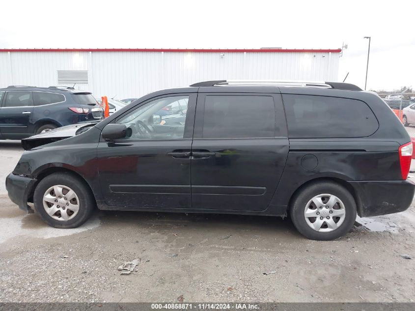 2010 Kia Sedona Lx VIN: KNDMG4C33A6327128 Lot: 40858871