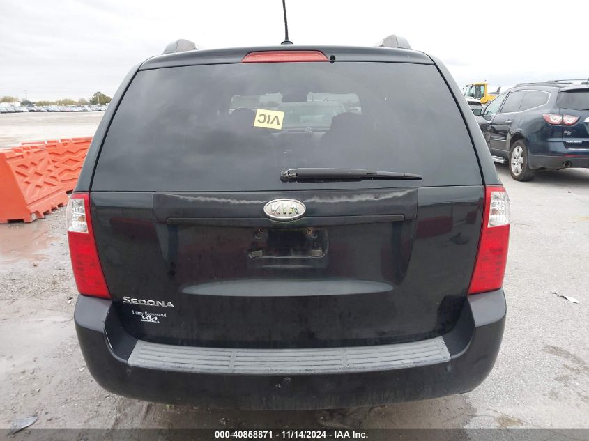 2010 Kia Sedona Lx VIN: KNDMG4C33A6327128 Lot: 40858871