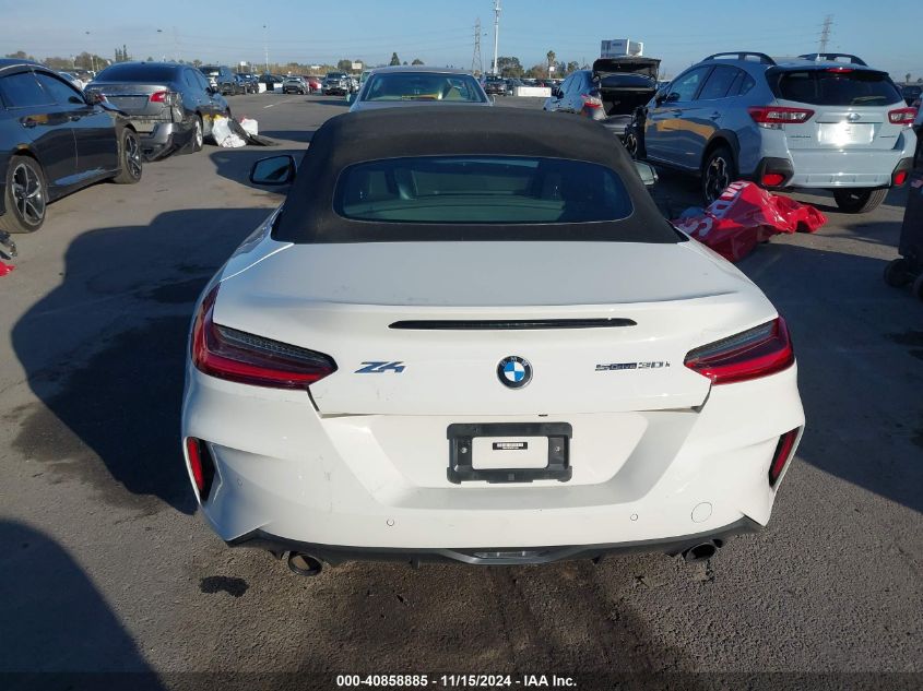 2023 BMW Z4 Sdrive30I VIN: WBAHF3C09PWY13436 Lot: 40858885