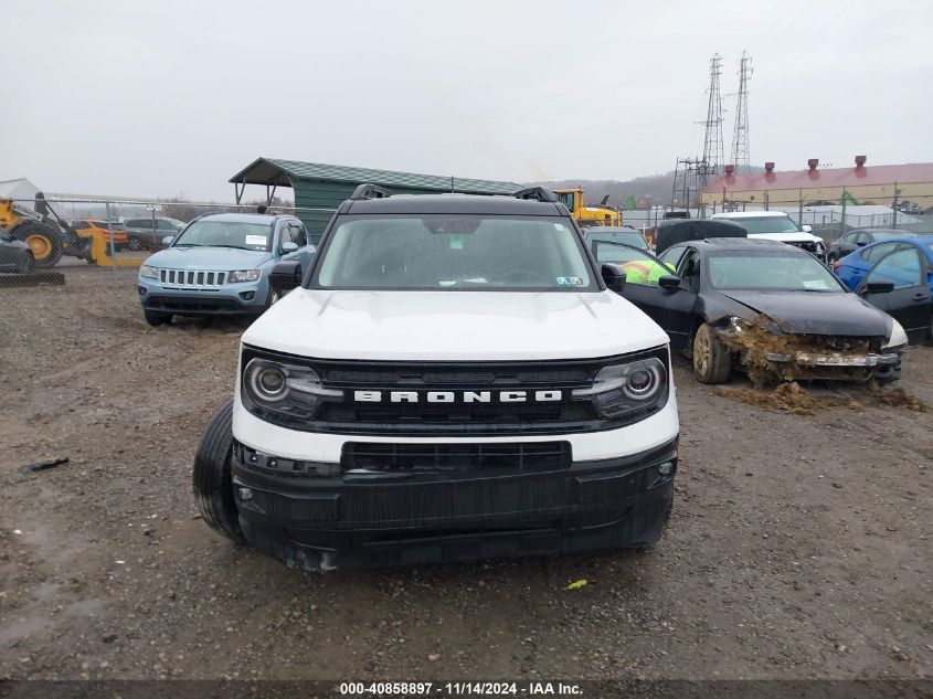 2022 Ford Bronco Sport Outer Banks VIN: 3FMCR9C65NRD96856 Lot: 40858897