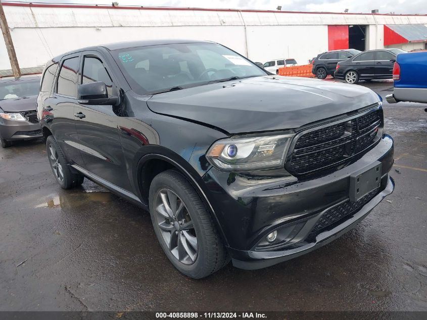 2017 Dodge Durango Gt Awd VIN: 1C4RDJDG7HC930819 Lot: 40858898