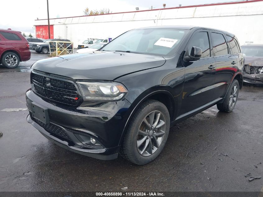 2017 Dodge Durango Gt Awd VIN: 1C4RDJDG7HC930819 Lot: 40858898