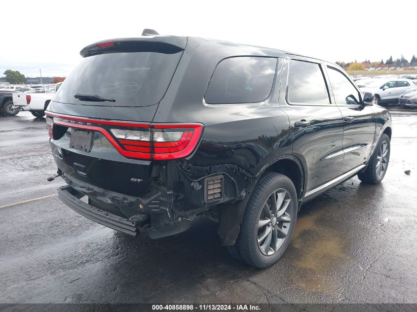 2017 Dodge Durango Gt Awd VIN: 1C4RDJDG7HC930819 Lot: 40858898