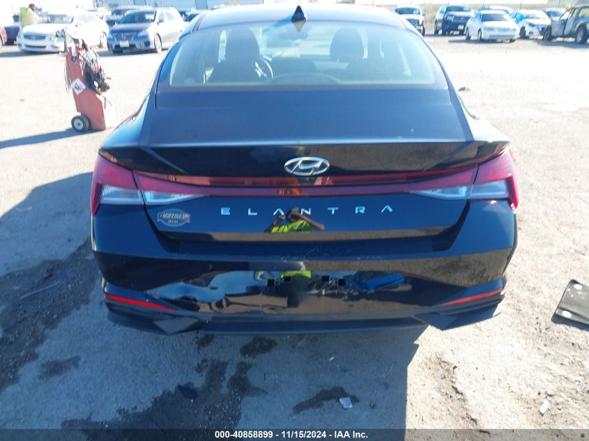 2022 Hyundai Elantra Sel VIN: KMHLM4AG9NU288259 Lot: 40858899