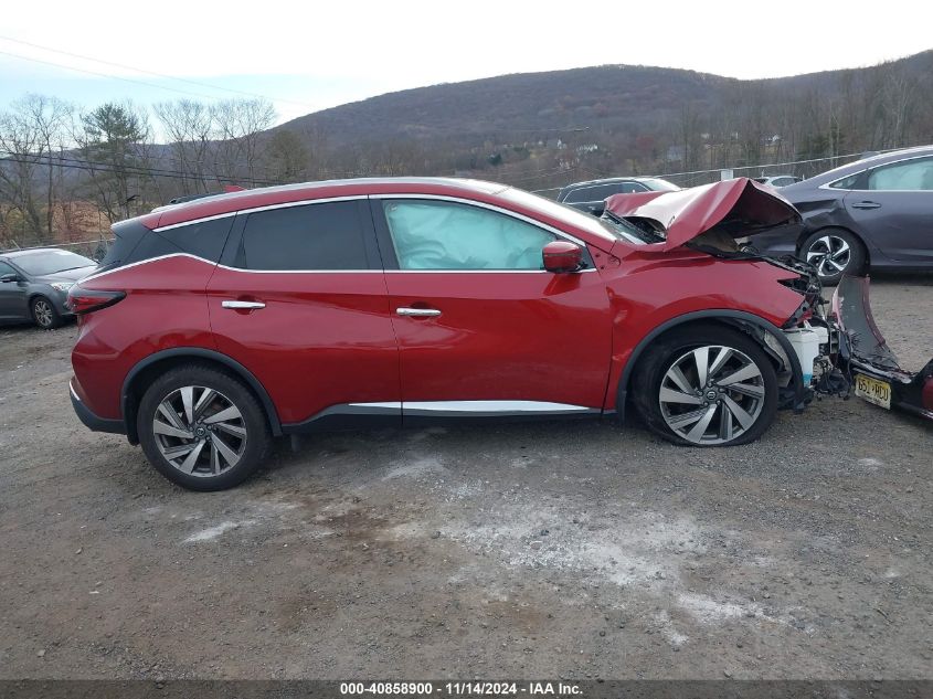 2020 Nissan Murano Sl Intelligent Awd VIN: 5N1AZ2CS0LN117650 Lot: 40858900