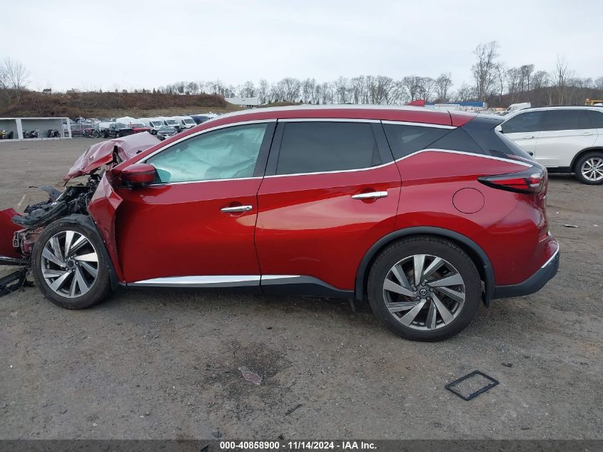 2020 Nissan Murano Sl Intelligent Awd VIN: 5N1AZ2CS0LN117650 Lot: 40858900