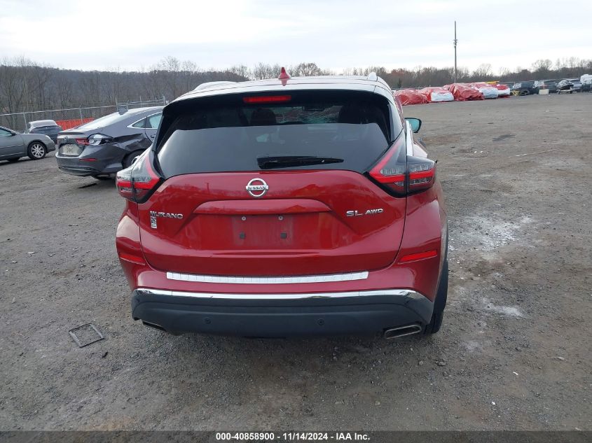 2020 Nissan Murano Sl Intelligent Awd VIN: 5N1AZ2CS0LN117650 Lot: 40858900