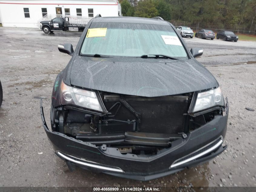 2013 Acura Mdx Technology Package VIN: 2HNYD2H34DH510722 Lot: 40858909