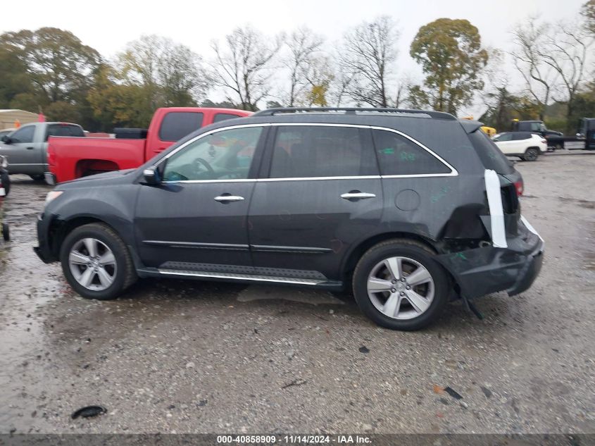 2013 Acura Mdx Technology Package VIN: 2HNYD2H34DH510722 Lot: 40858909