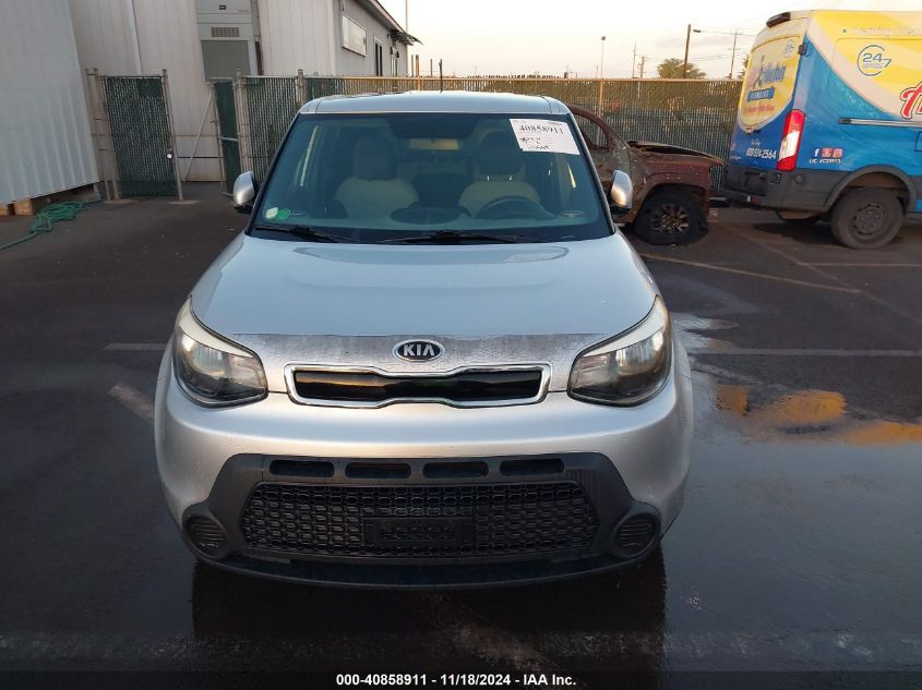 2014 Kia Soul + VIN: KNDJP3A5XE7705365 Lot: 40858911