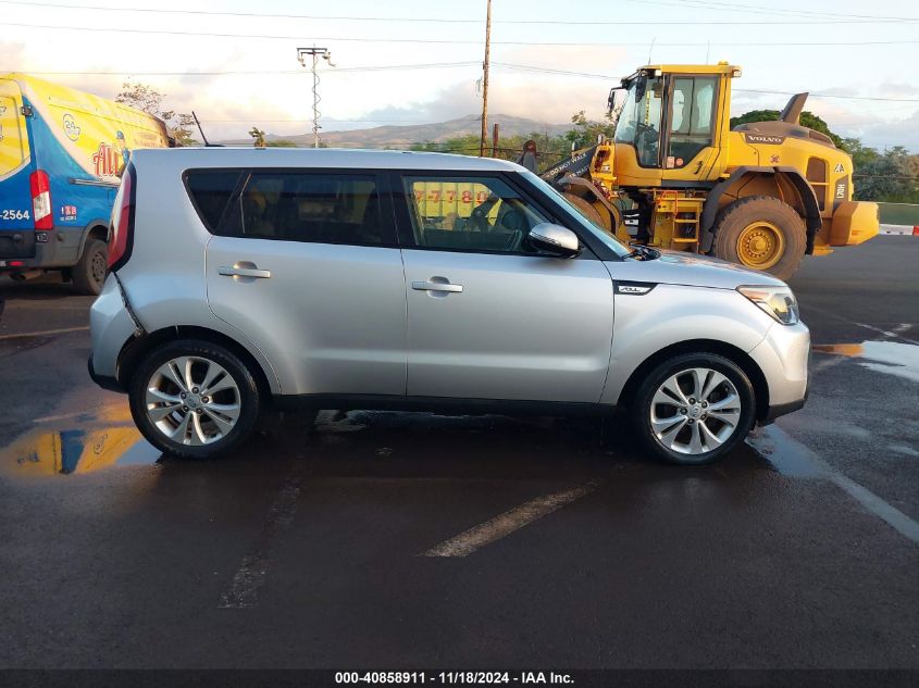 2014 Kia Soul + VIN: KNDJP3A5XE7705365 Lot: 40858911