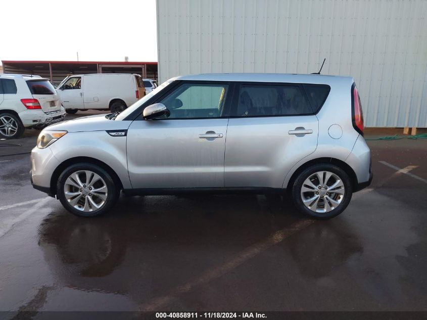 2014 Kia Soul + VIN: KNDJP3A5XE7705365 Lot: 40858911