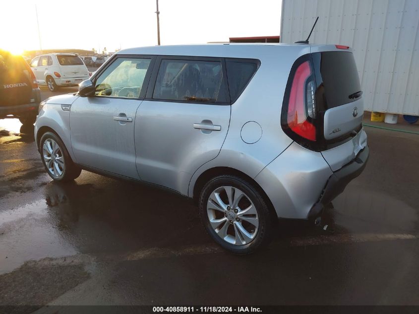 VIN KNDJP3A5XE7705365 2014 KIA Soul, + no.3