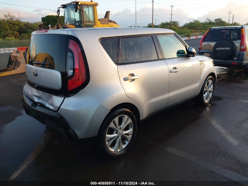 VIN KNDJP3A5XE7705365 2014 KIA Soul, + no.4