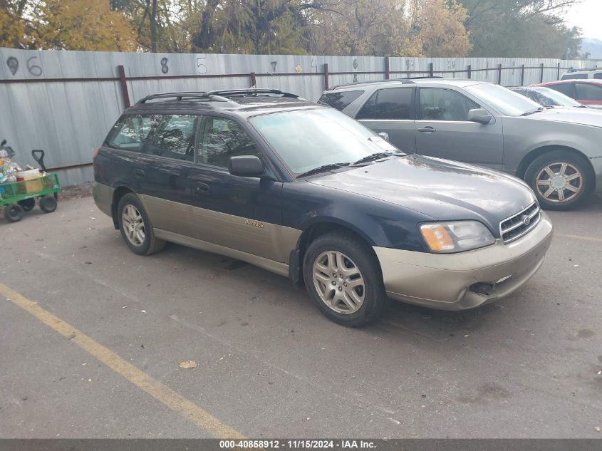 2000 Subaru Outback VIN: 4S3BH6750Y6631491 Lot: 40858912