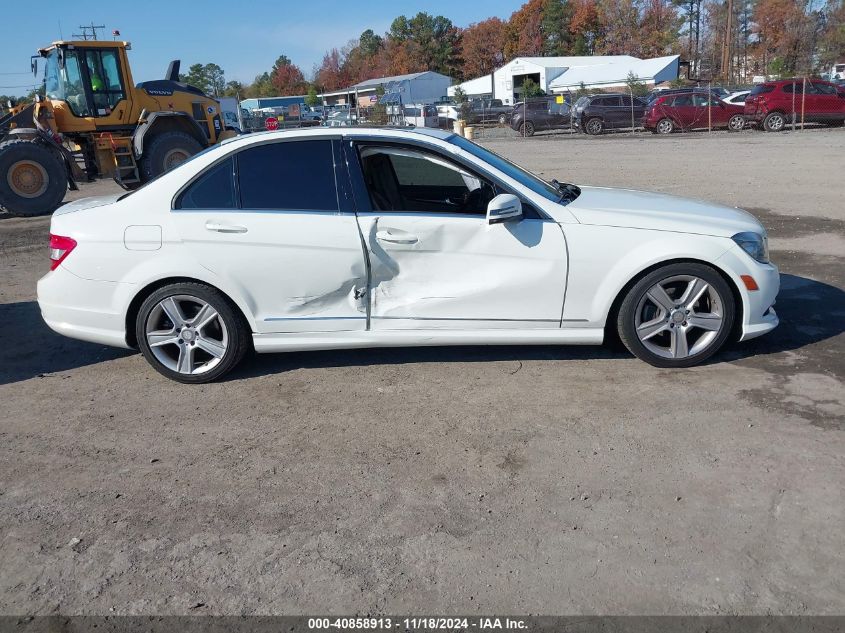 2011 Mercedes-Benz C 300 Luxury 4Matic/Sport 4Matic VIN: WDDGF8BB6BA501715 Lot: 40858913