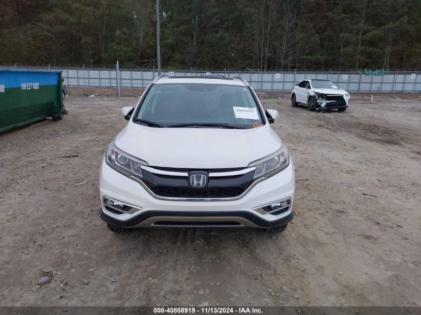 2015 Honda Cr-V Touring VIN: 5J6RM3H96FL025194 Lot: 40858919