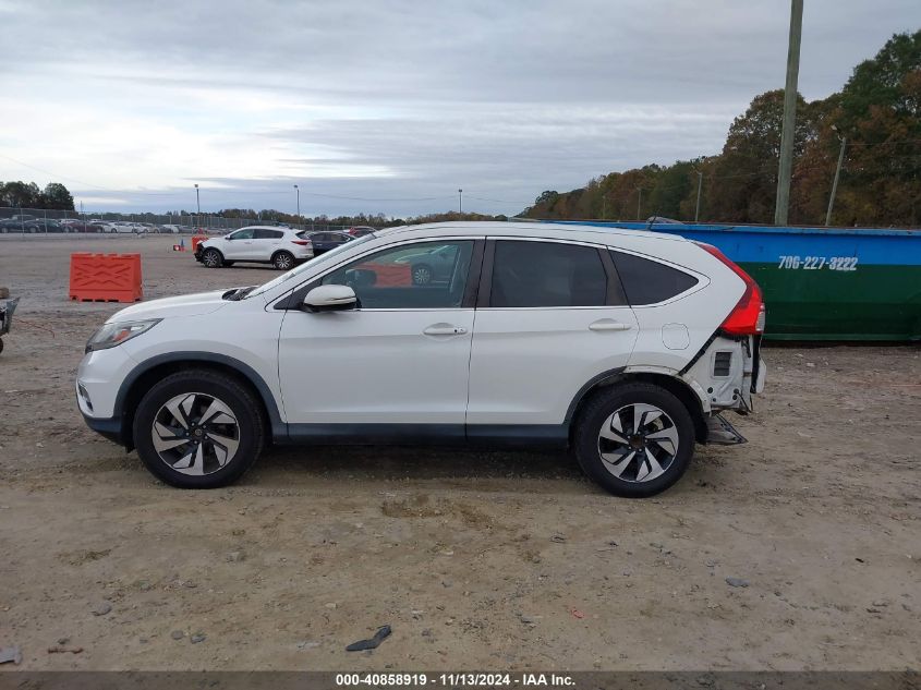 2015 Honda Cr-V Touring VIN: 5J6RM3H96FL025194 Lot: 40858919