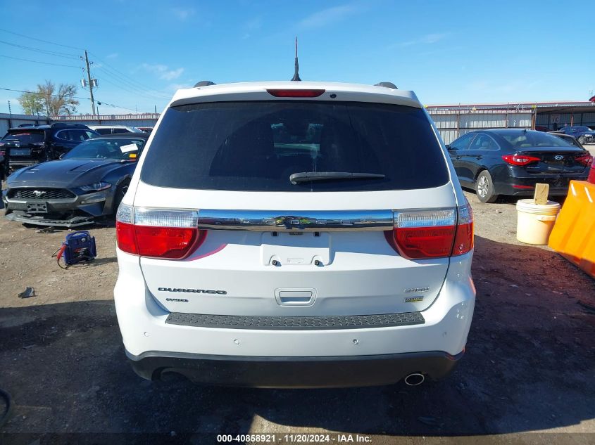 2013 Dodge Durango Crew VIN: 1C4RDJDG1DC692055 Lot: 40858921